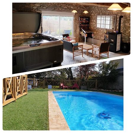 Le Grand Cedre Spa Et Sauna Interieur Piscine Marolles  Exteriör bild